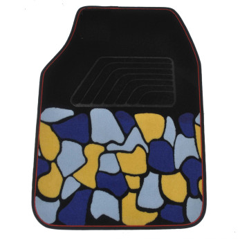 Car Carpet Flat Foot Pad Ribbon Pattern